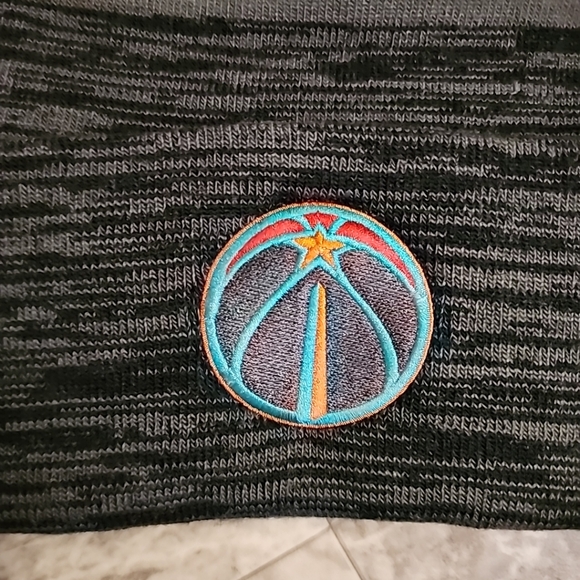 New '47 Washington Wizards City Edition 23-24 Alt Knit Hat Black Copper Logo - Picture 2 of 3